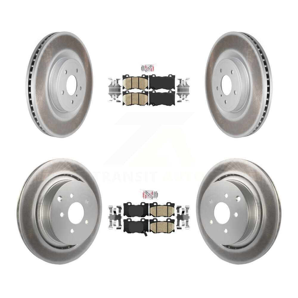 Transit Auto - KGA-102180 - Front and Rear Disc Brake Kits
