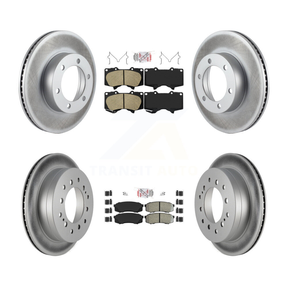 Transit Auto KGA-102719 Disc Brake Kit for 2001-2007 Toyota Sequoia - Front and Rear