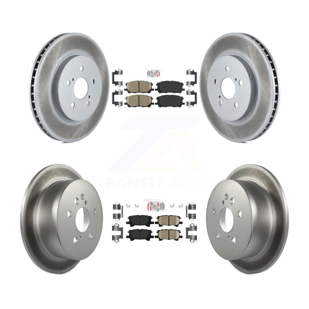 Transit Auto - KGA-102857 - Front and Rear Disc Brake Kits
