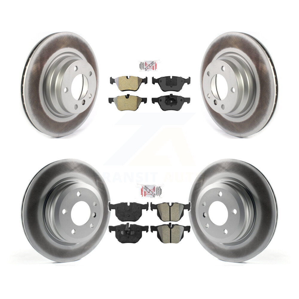 Transit Auto KGA-103209 Disc Brake Kit for 2006 BMW 330i, BMW 330xi - Front and Rear