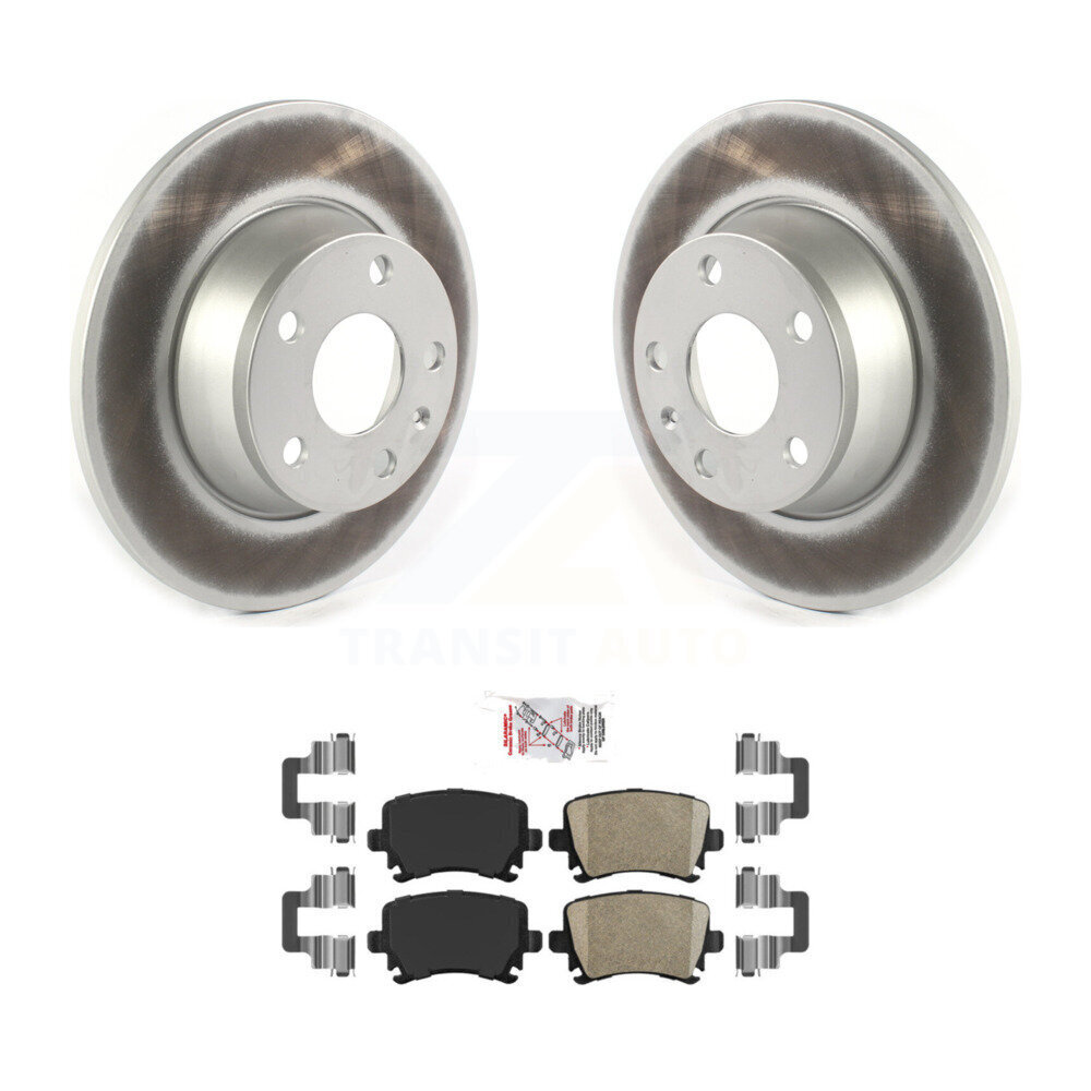 Transit Auto KGA-103462 Disc Brake Kit for 2008-2015 Audi TT, Audi TT Quattro - Rear