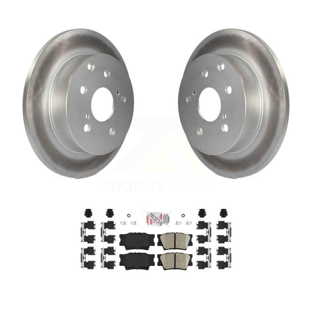 Transit Auto KGA-103756 Disc Brake Kit for 2006-2018 Lexus HS250h, Toyota RAV4 - Rear