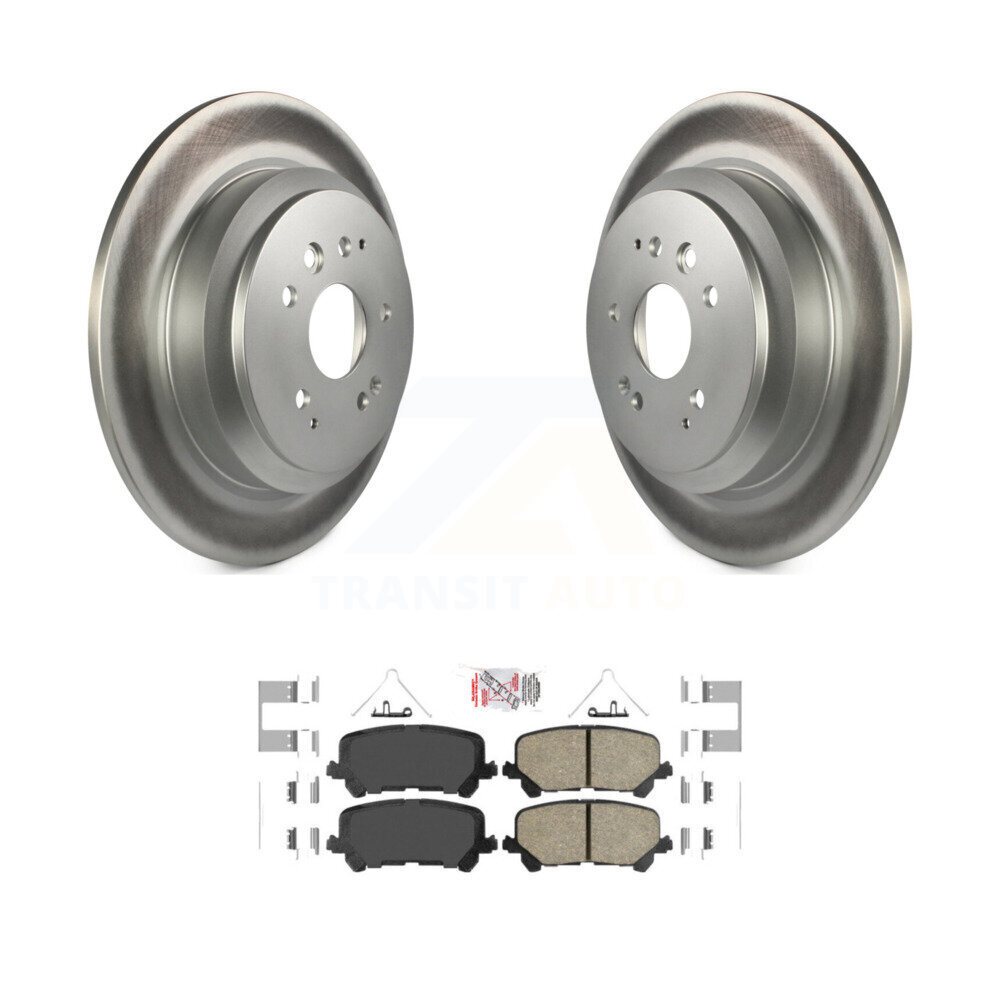 Transit Auto KGA-103777 Disc Brake Kit for 2014-2016 Acura MDX - Rear