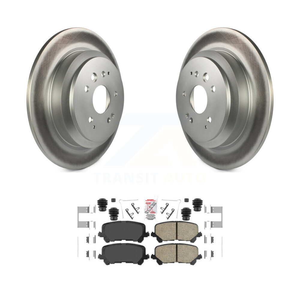 Transit Auto KGA-103778 Disc Brake Kit for 2014-2016 Acura MDX - Rear