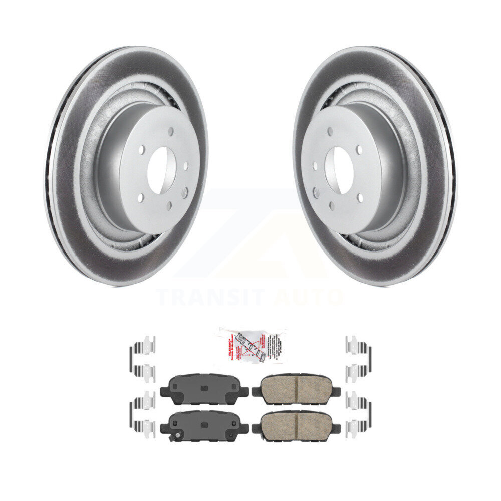 Transit Auto KGA-103832 Disc Brake Kit for 2014 INFINITI Q60 - Rear