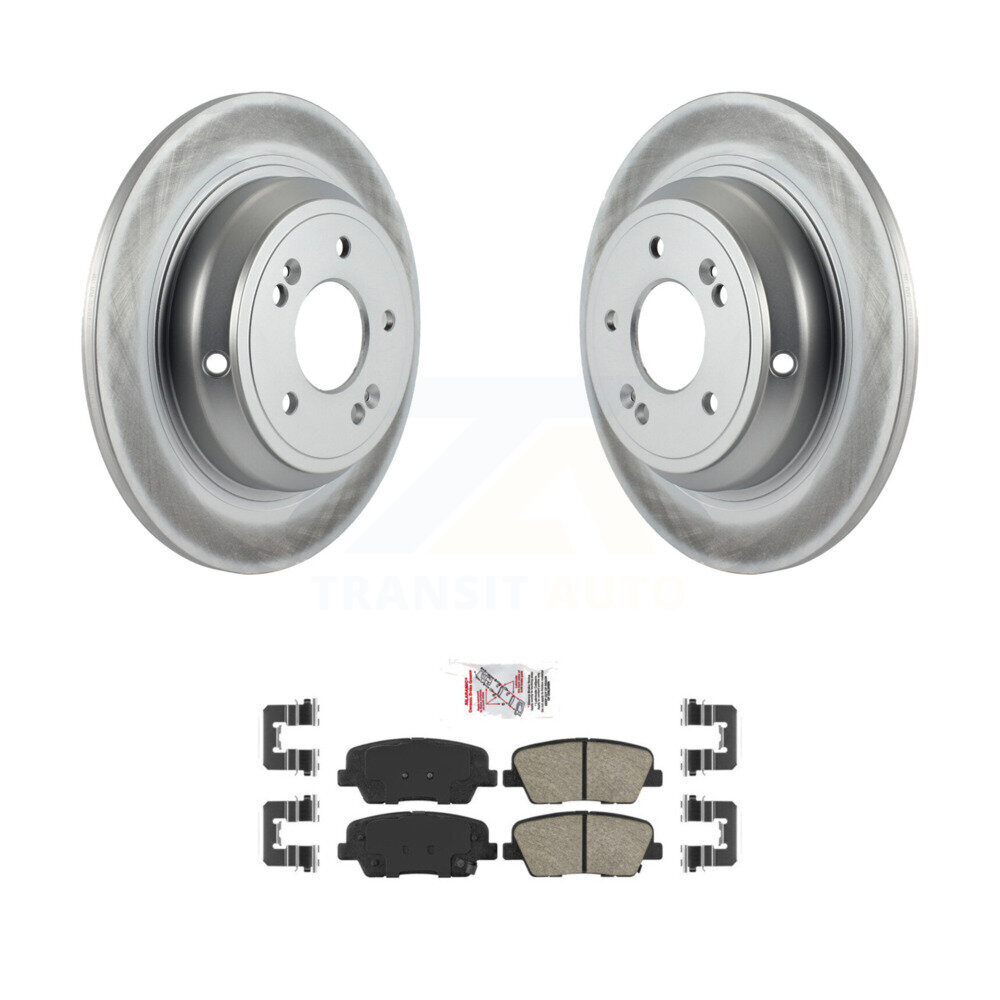 Transit Auto KGA-103867 Disc Brake Kit for 2009-2010 Hyundai Genesis - Rear