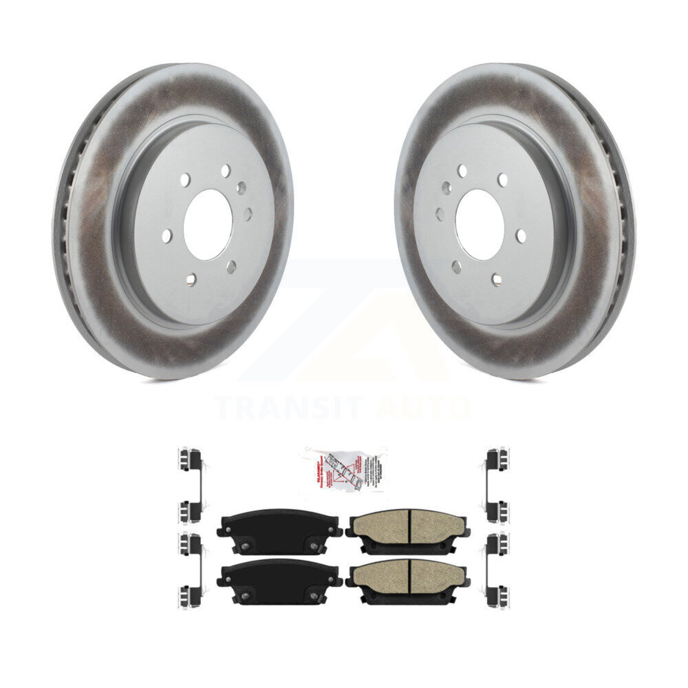 Transit Auto KGA-104068 Disc Brake Kit for 2004-2009 Cadillac SRX - Rear