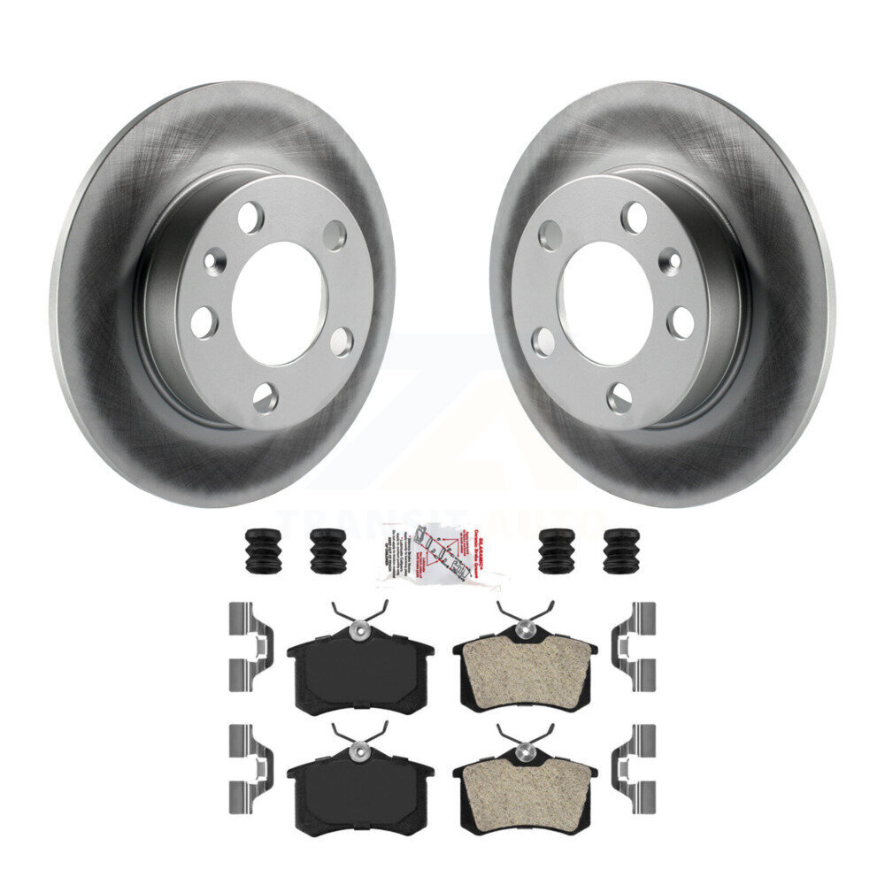Transit Auto KGA-104123 Disc Brake Kit for 2007-2010 Volkswagen Beetle - Rear