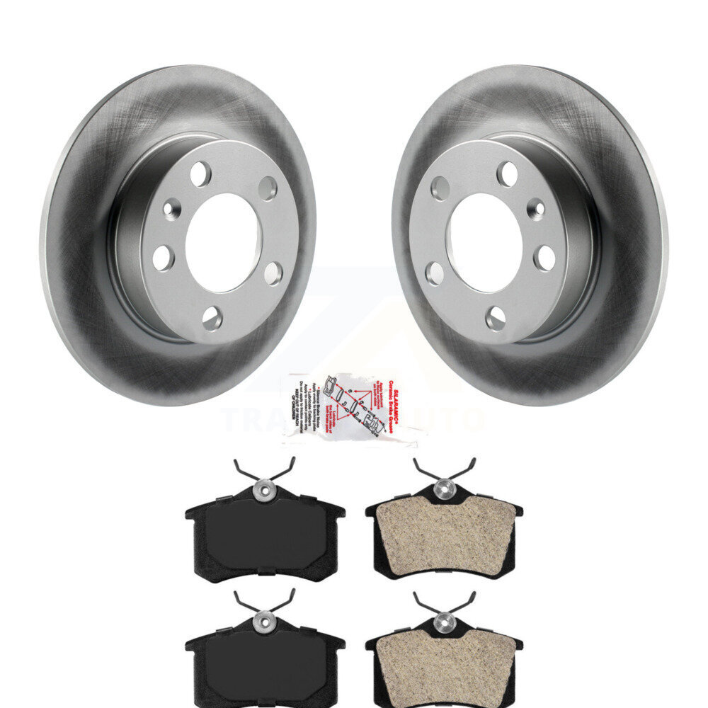Transit Auto KGA-104124 Disc Brake Kit for 2007-2010 Volkswagen Beetle - Rear