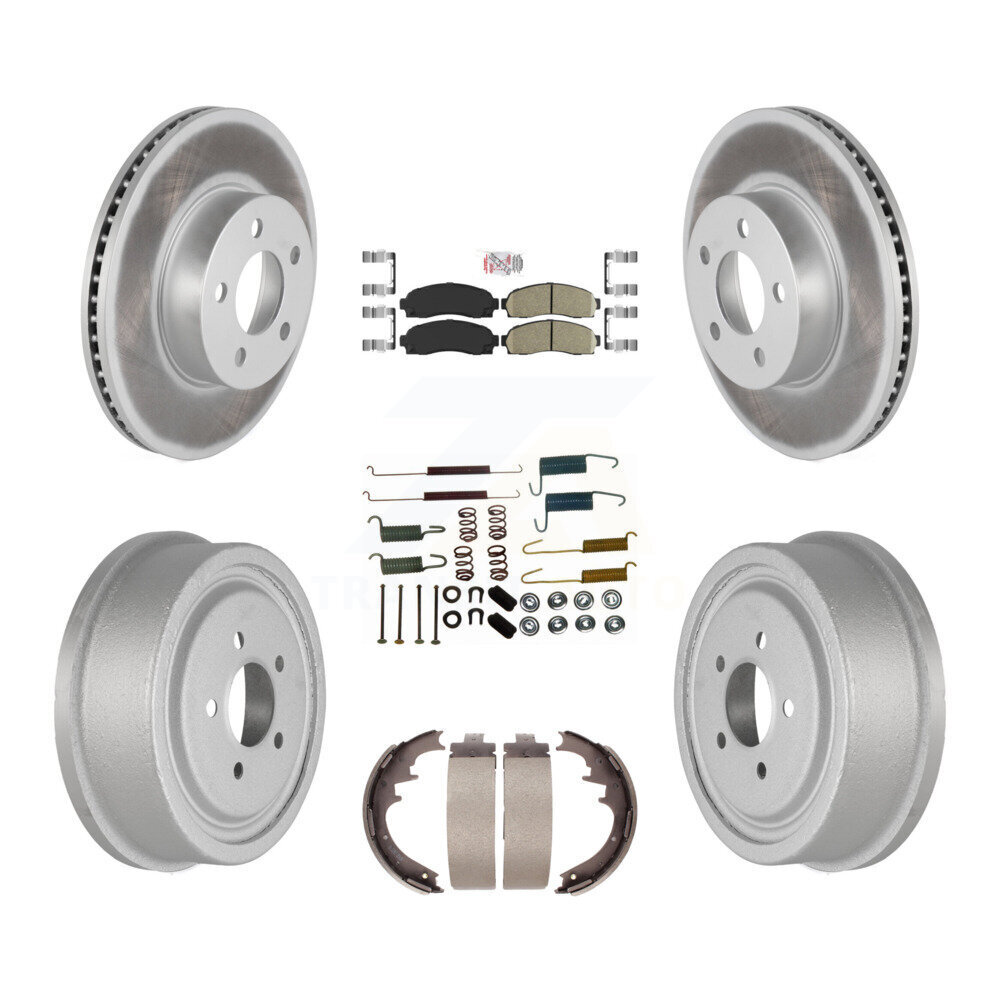 Transit Auto KGA-104230 Disc Brake Kit for 2004-2010 Mazda B4000, Ford Ranger - Front and Rear