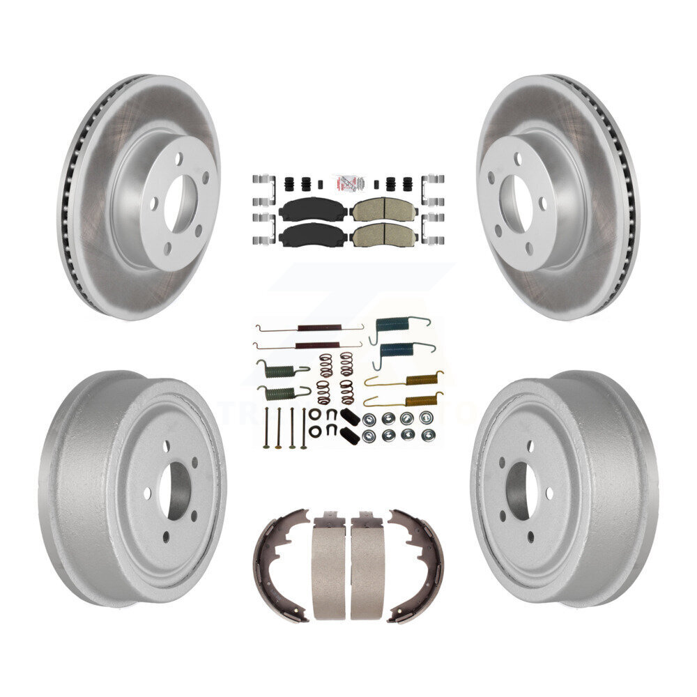 Transit Auto KGA-104231 Disc Brake Kit for 2004-2010 Mazda B4000, Ford Ranger - Front and Rear