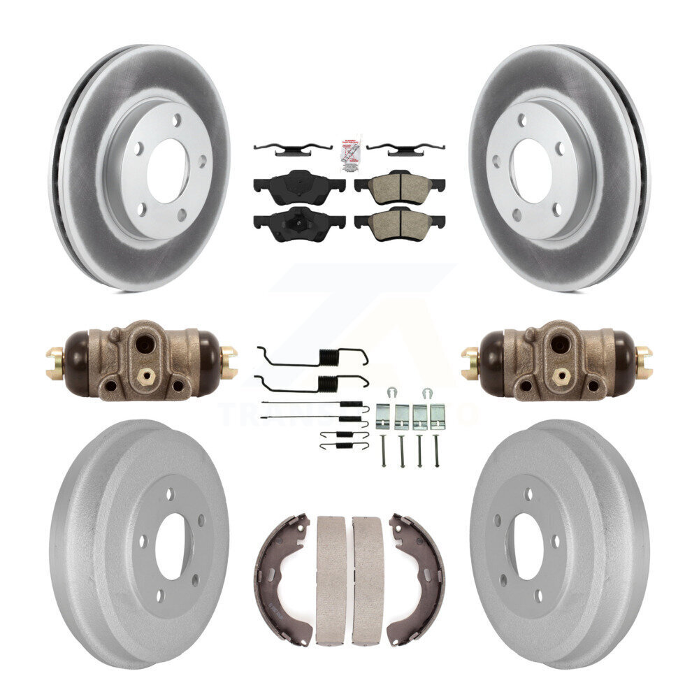 Transit Auto KGA-104545 Disc Brake Kit for 2006 Mercury Mariner - Front and Rear