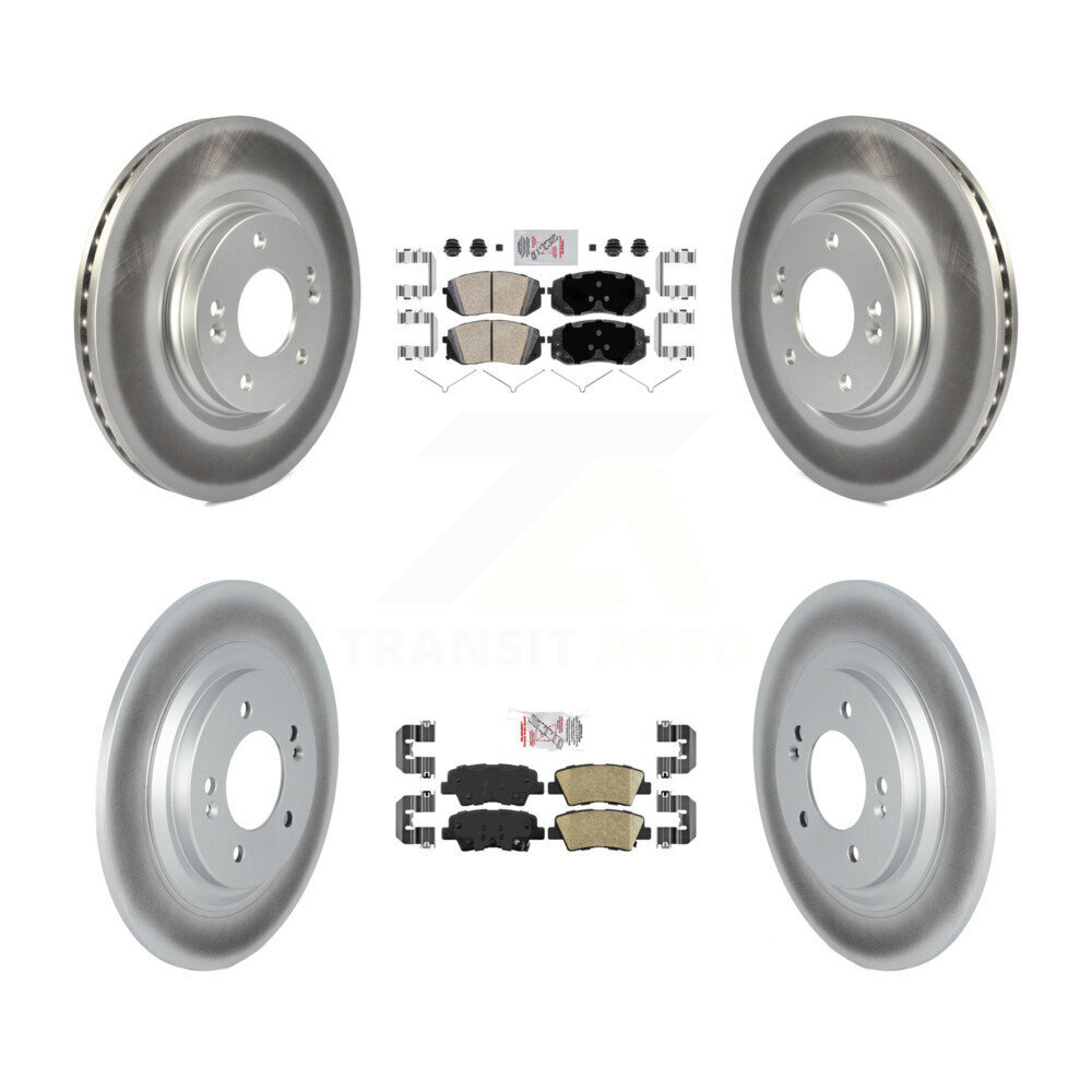 Transit Auto - KGA-104815 - Front and Rear Disc Brake Kits