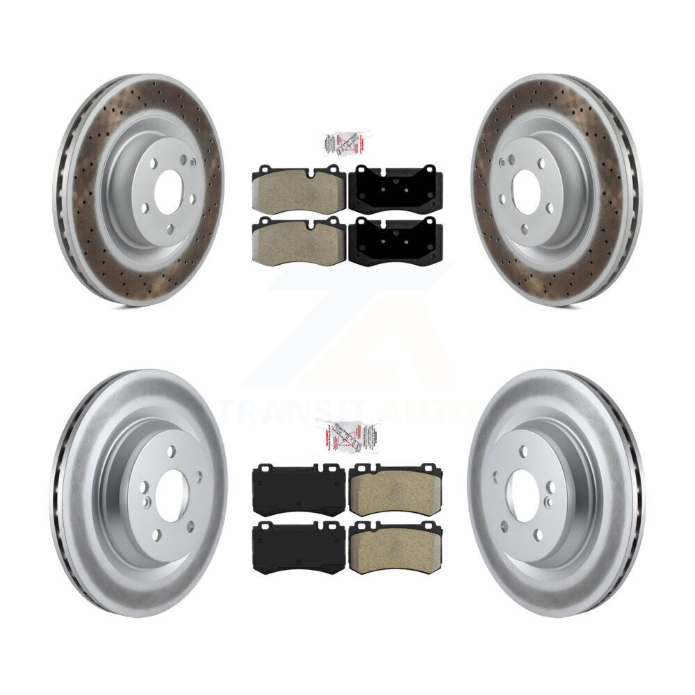 Transit Auto - KGA-105179 - Front and Rear Disc Brake Kits