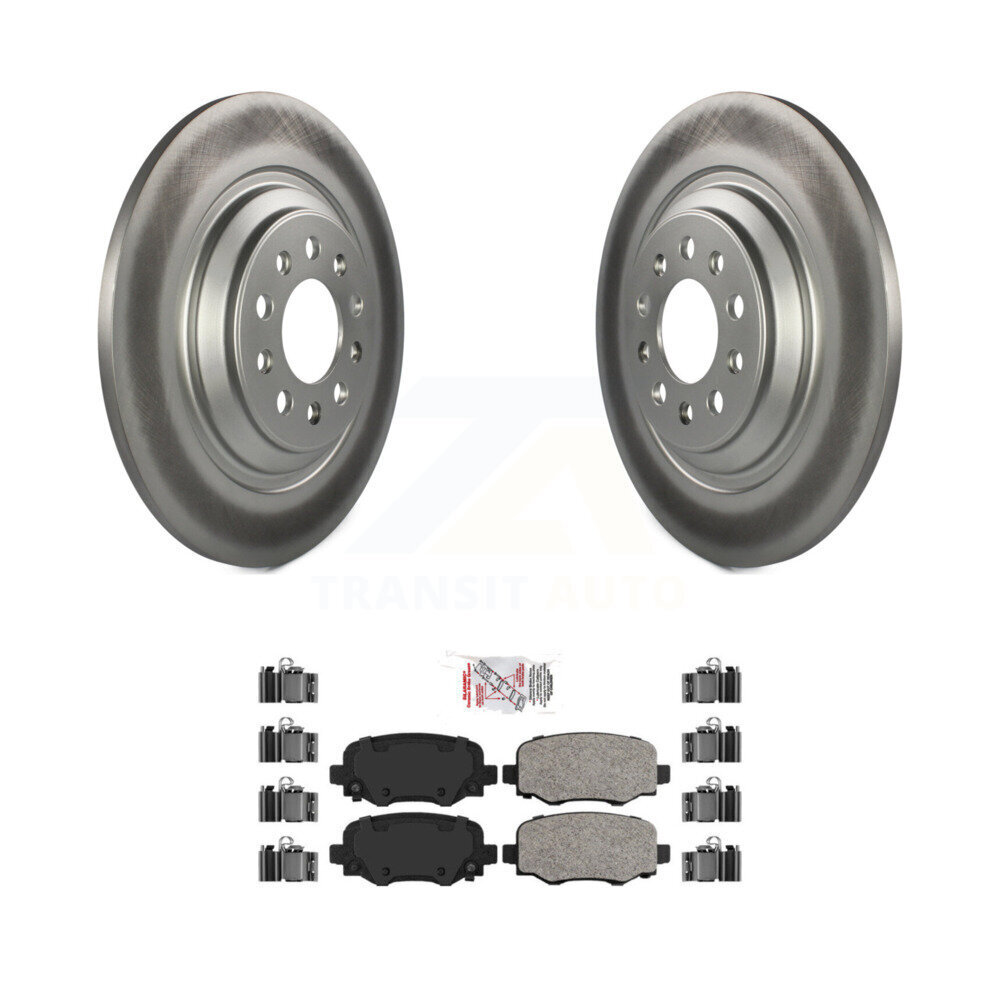 Transit Auto KGA-105454 Disc Brake Kit for 2014-2022 Jeep Cherokee - Rear