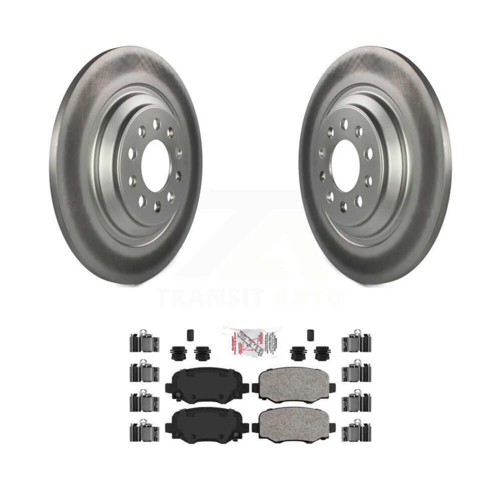 Transit Auto KGA-105455 Disc Brake Kit for 2014-2022 Jeep Cherokee - Rear
