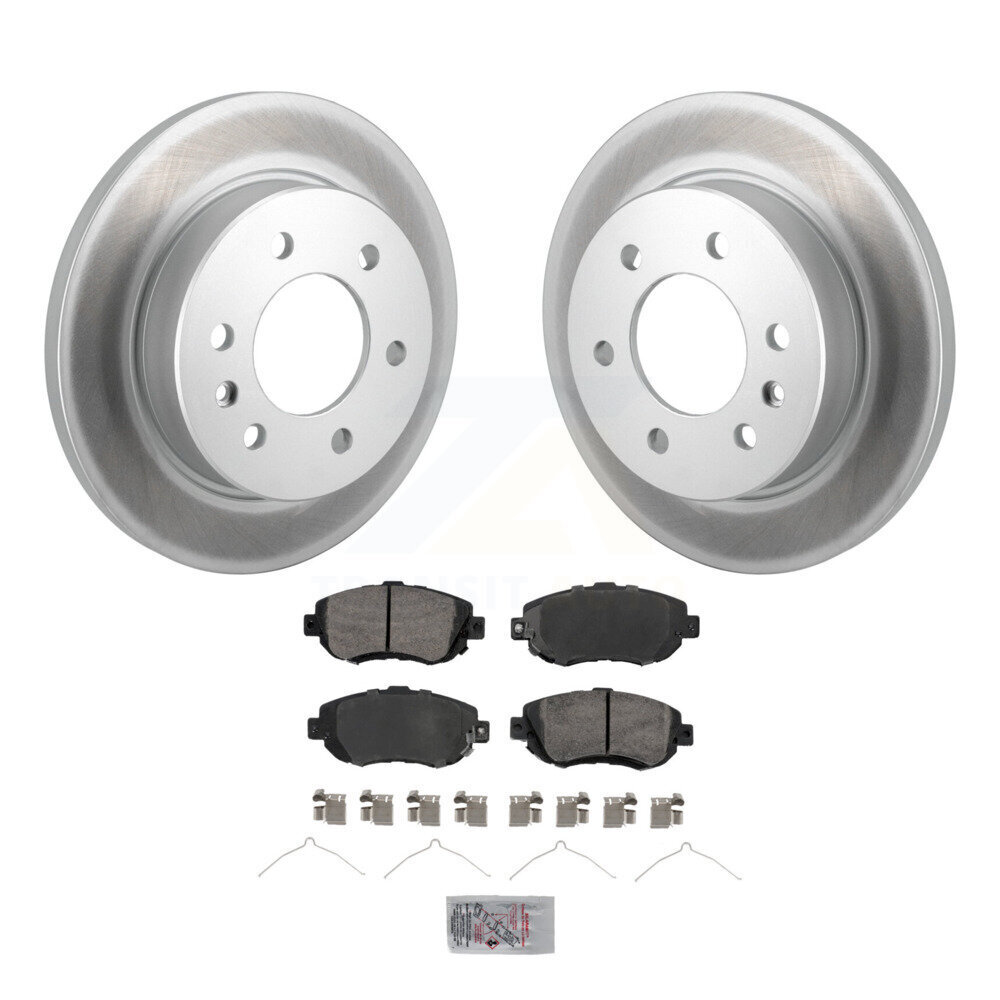 Transit Auto KGA-105882 Disc Brake Kit for 2019-2024 Mercedes-Benz Sprinter 1500, Freightliner Sprinter 2500 and More - Rear