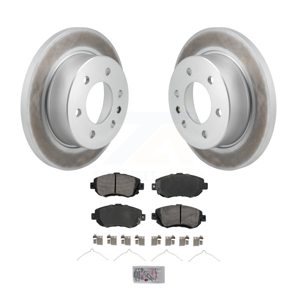 Transit Auto KGA-105883 Disc Brake Kit for 2019-2024 Mercedes-Benz Sprinter 3500, Freightliner Sprinter 2500 and More - Rear