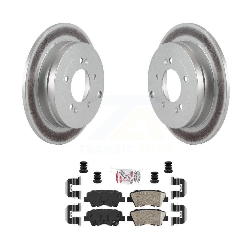Transit Auto KGA-105906 Disc Brake Kit for 2010 Hyundai Azera - Rear