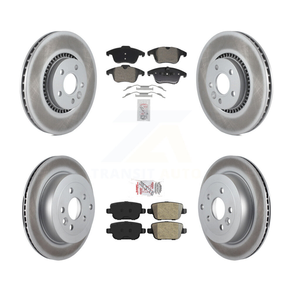 Transit Auto - KGA-106011 - Front and Rear Disc Brake Kits