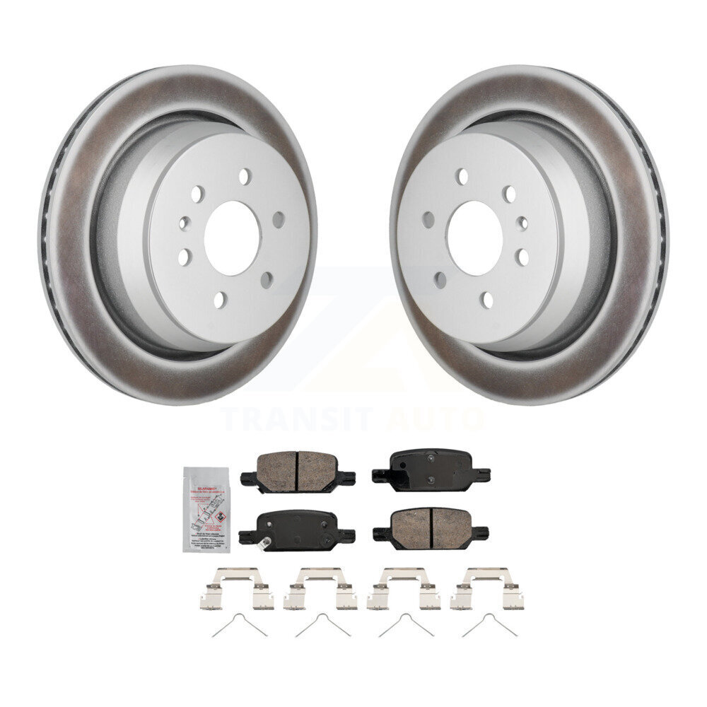 Transit Auto KGA-106275 Disc Brake Kit for 2021-2022 Chevrolet Colorado, GMC Canyon - Rear