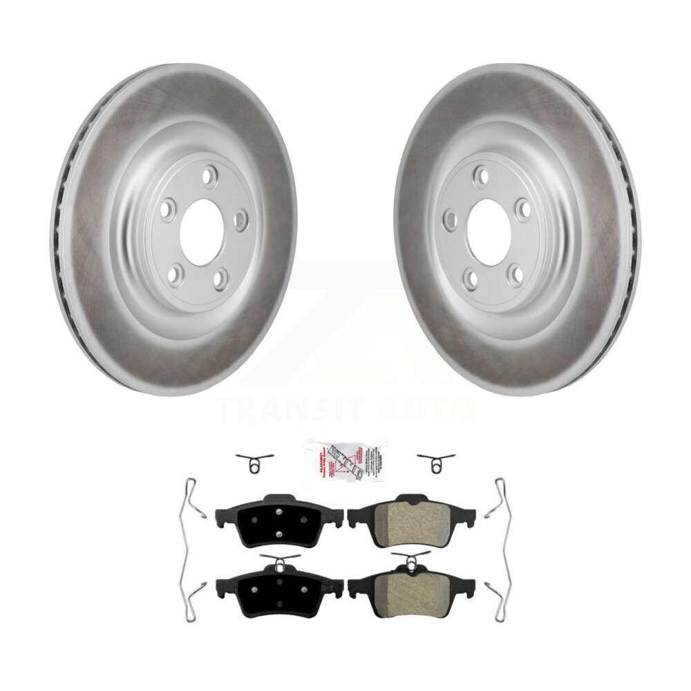 Transit Auto KGA-106291 Disc Brake Kit for 2016 Jaguar XJ - Rear