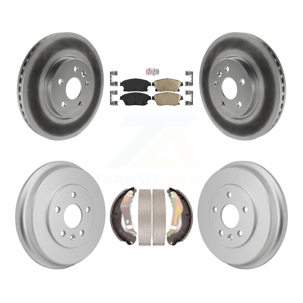 Transit Auto KGA-106313 Disc Brake Kit for 2013-2017 Chevrolet Trax - Front and Rear