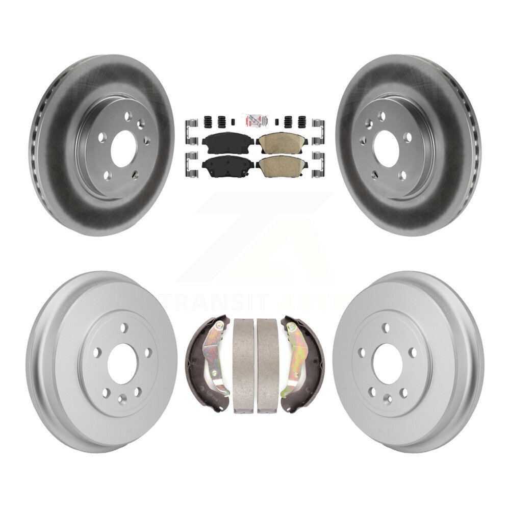 Transit Auto KGA-106314 Disc Brake Kit for 2013-2017 Chevrolet Trax - Front and Rear