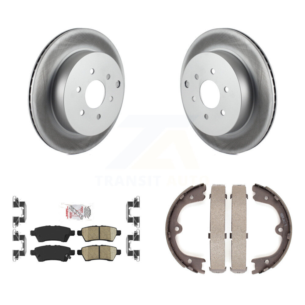 Transit Auto KGA-106388 Disc Brake Kit for 2005-2012 Nissan Pathfinder - Rear