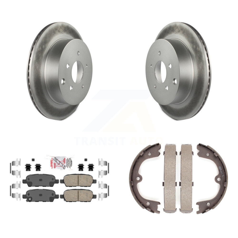Transit Auto KGA-106414 Disc Brake Kit for 2009-2012 INFINITI FX35 - Rear