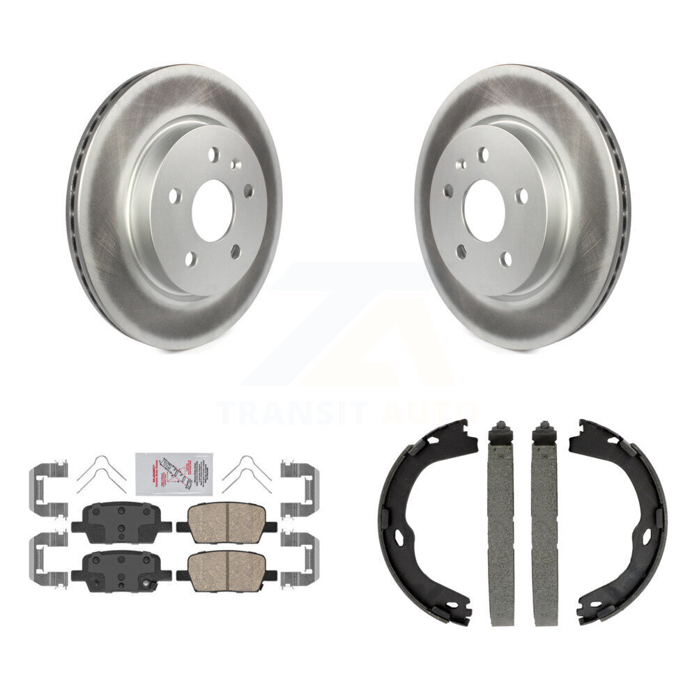 Transit Auto KGA-106450 Disc Brake Kit for 2016-2022 Chevrolet Camaro - Rear