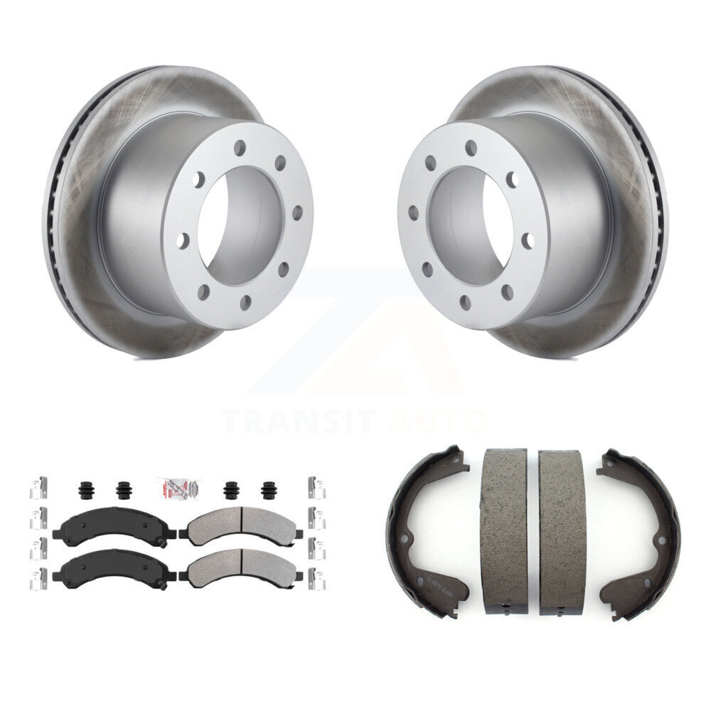 Transit Auto KGA-106457 Disc Brake Kit for 2008 Chevrolet Express 3500, GMC Savana 3500 - Rear