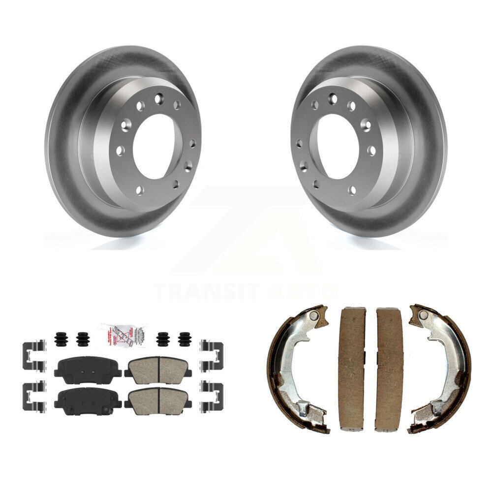 Transit Auto KGA-106675 Disc Brake Kit for 2006-2014 Kia Sedona, Hyundai Entourage - Rear