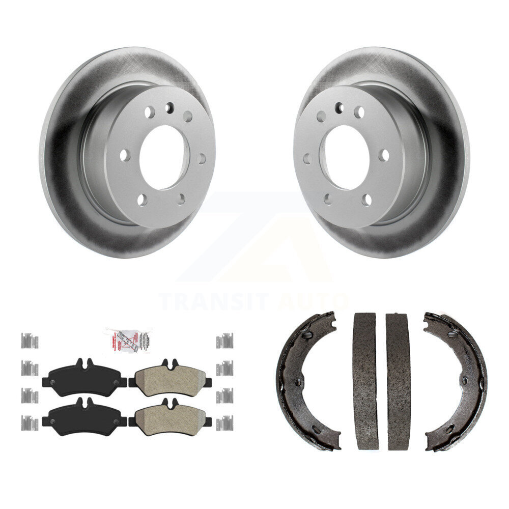 Transit Auto KGA-106767 Disc Brake Kit for 2007-2018 Mercedes-Benz Sprinter 2500, Dodge Sprinter 2500 and More - Rear
