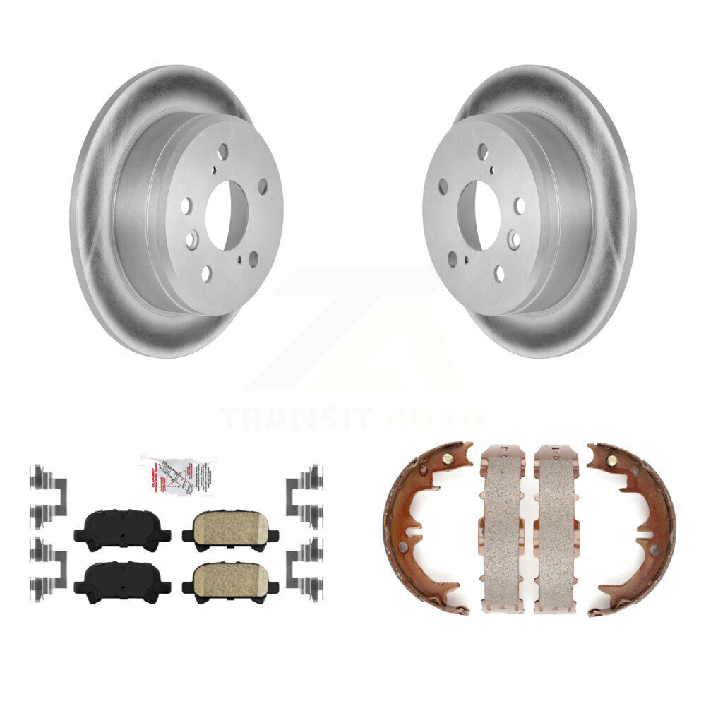 Transit Auto KGA-106862 Disc Brake Kit for 1999-2003 Toyota Solara, Toyota Camry - Rear