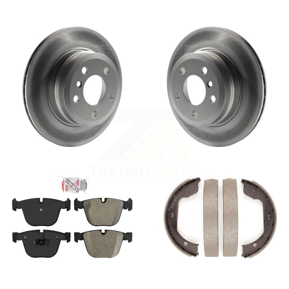 Transit Auto KGA-106891 Disc Brake Kit for 2009 BMW X6 - Rear