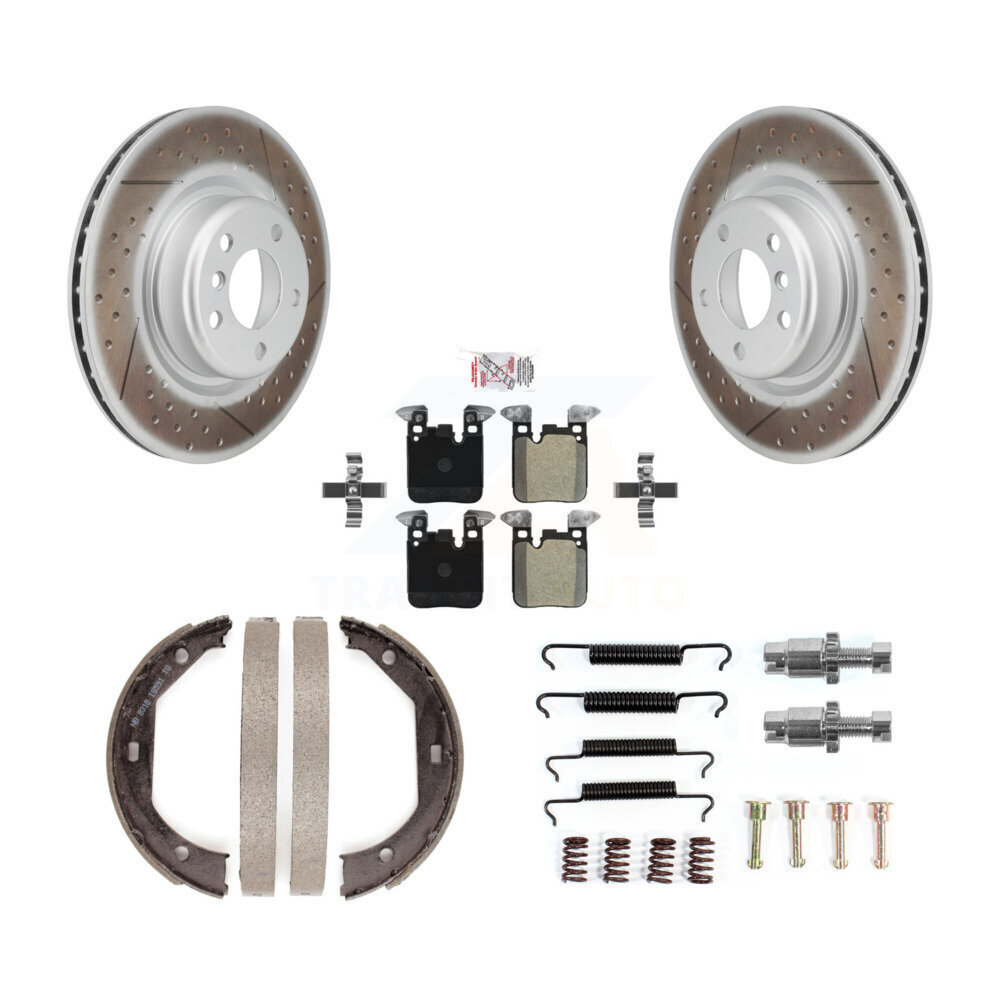 Transit Auto KGA-106941 Disc Brake Kit for 2014-2016 BMW 428i - Rear