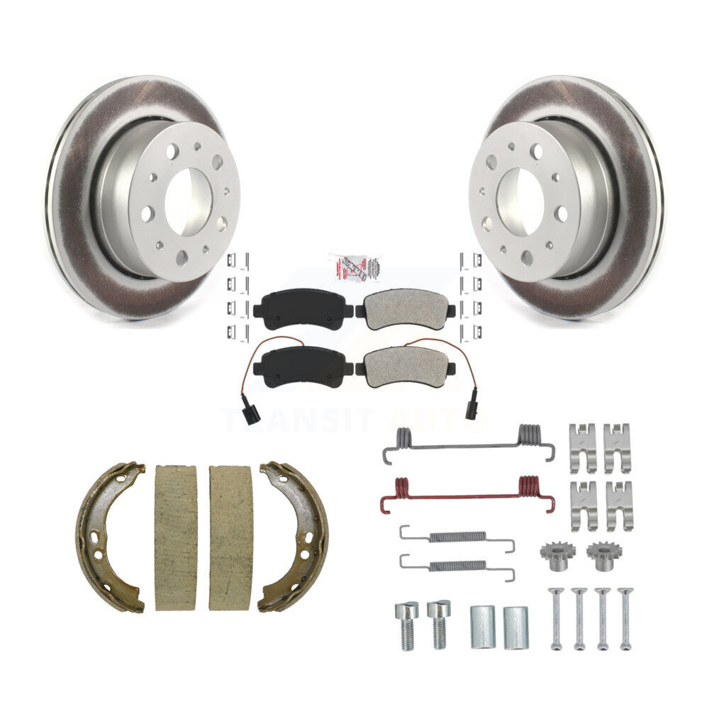 Transit Auto KGA-106951 Disc Brake Kit for 2014-2021 Ram ProMaster 1500, Ram ProMaster 2500, Ram ProMaster 3500 - Rear
