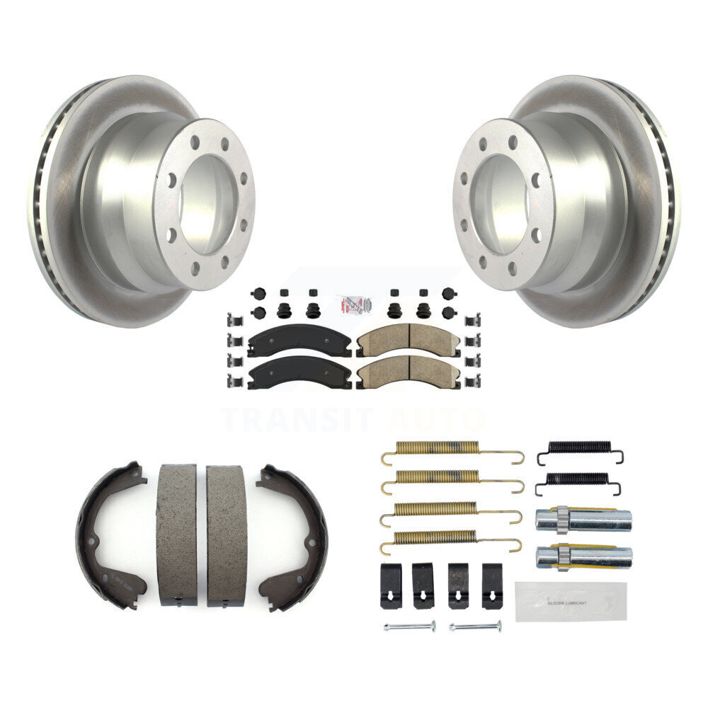 Transit Auto KGA-106957 Disc Brake Kit for 2009-2019 Chevrolet Express 3500, GMC Savana 3500 - Rear