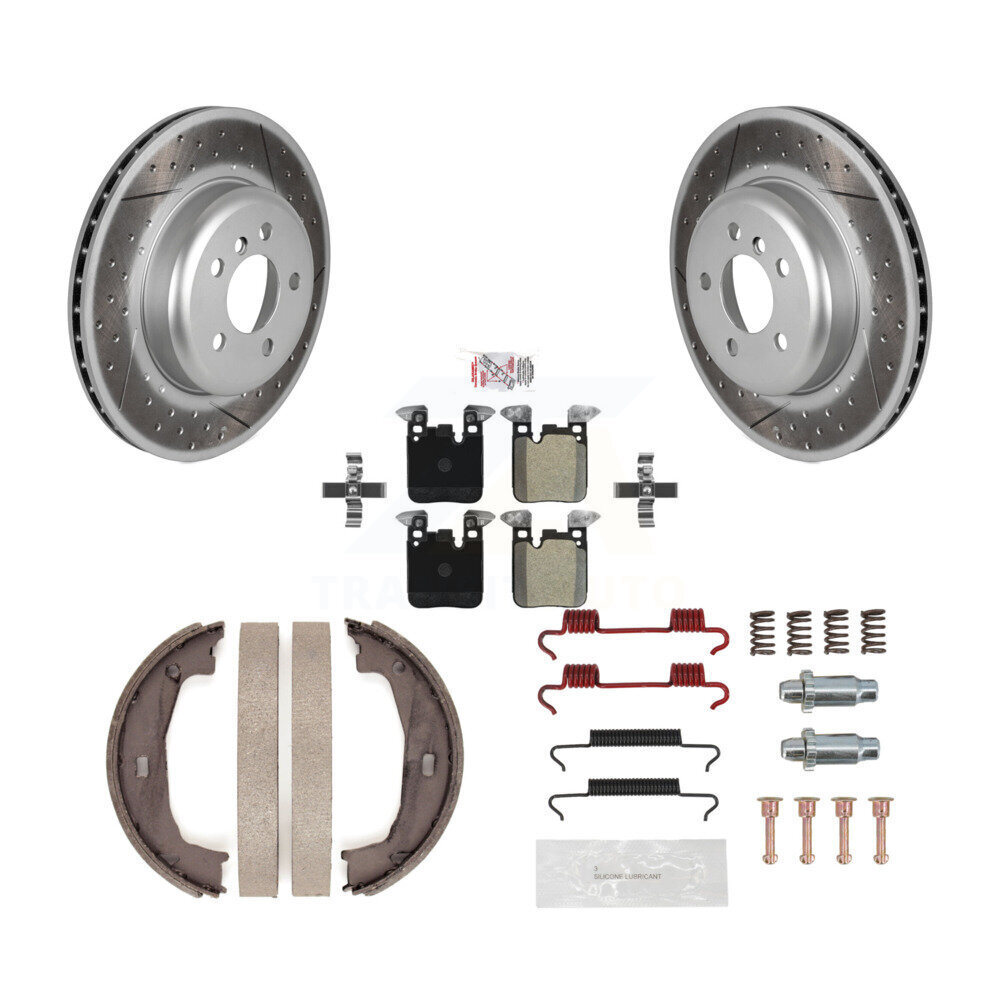 Transit Auto KGA-106996 Disc Brake Kit for 2014-2016 BMW 328i, BMW 428i xDrive - Rear