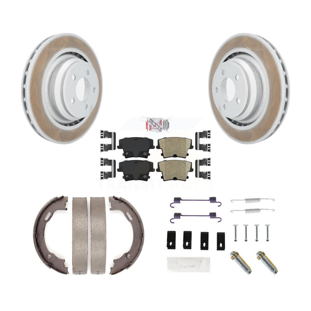 Transit Auto KGA-107029 Disc Brake Kit for 2015 Dodge Charger - Rear