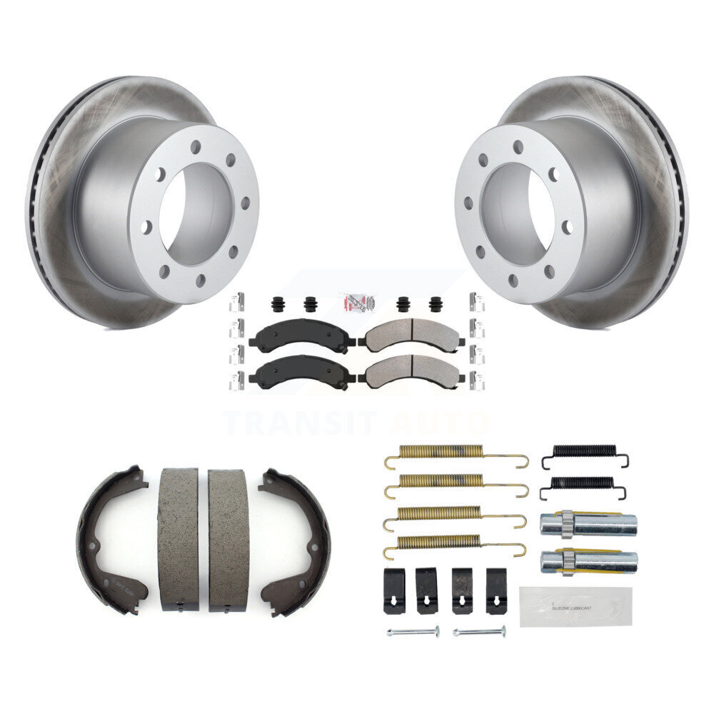 Transit Auto KGA-107051 Disc Brake Kit for 2008 Chevrolet Express 3500, GMC Savana 3500 - Rear