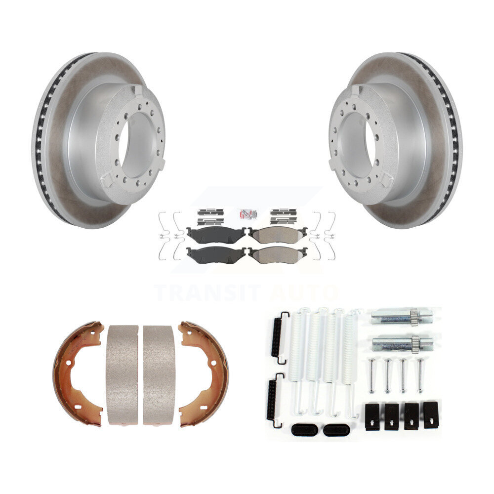 Transit Auto KGA-107076 Disc Brake Kit for 2013-2015 Ford F-450 Super Duty - Rear