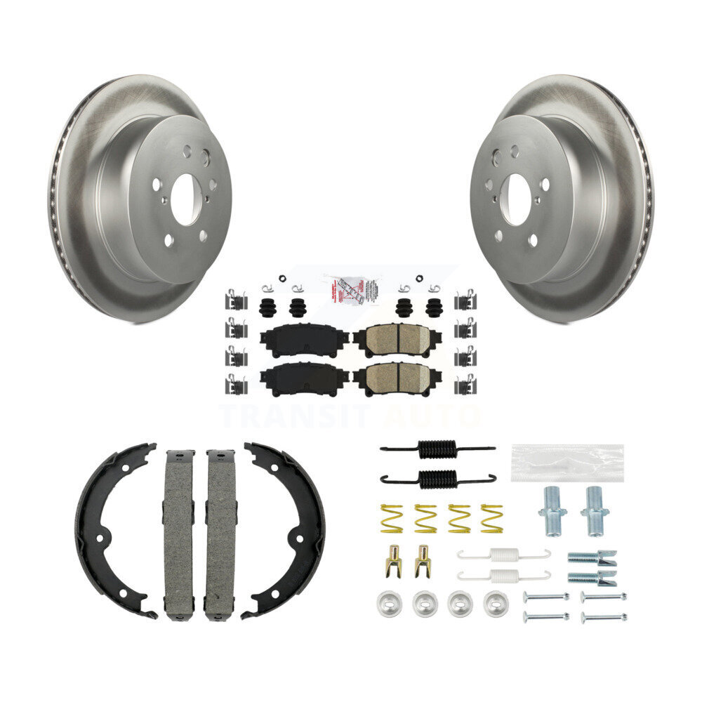 Transit Auto KGA-107085 Disc Brake Kit for 2014 Lexus IS250 - Rear