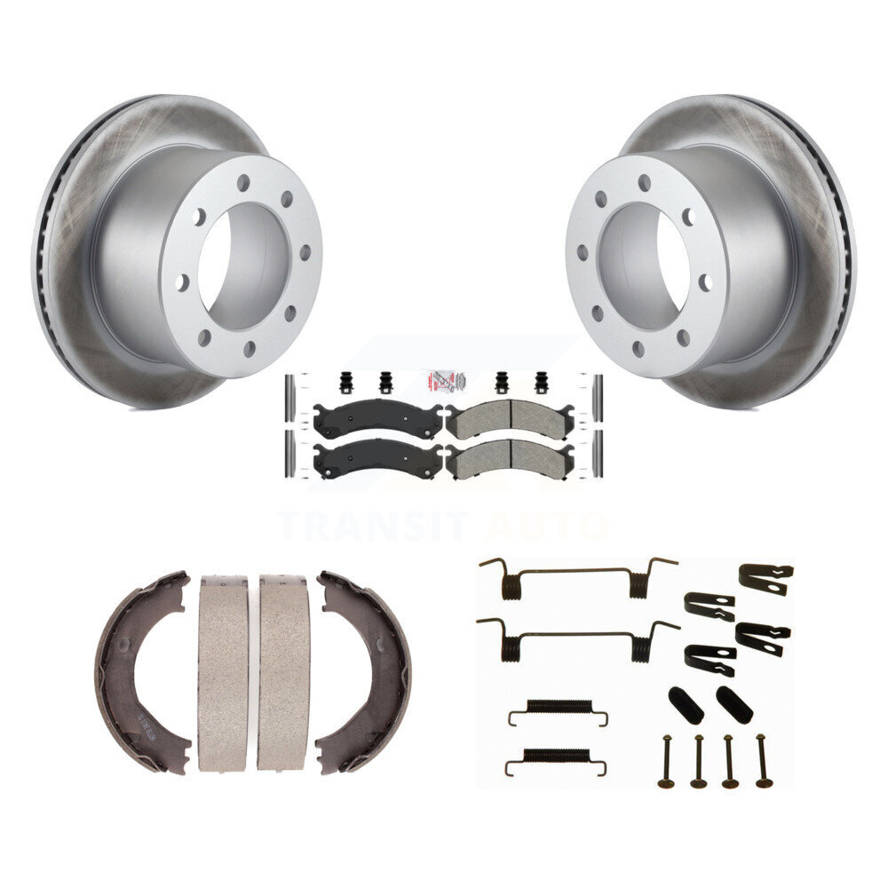 Transit Auto KGA-107179 Disc Brake Kit for 2010 GMC Sierra 3500 HD - Rear