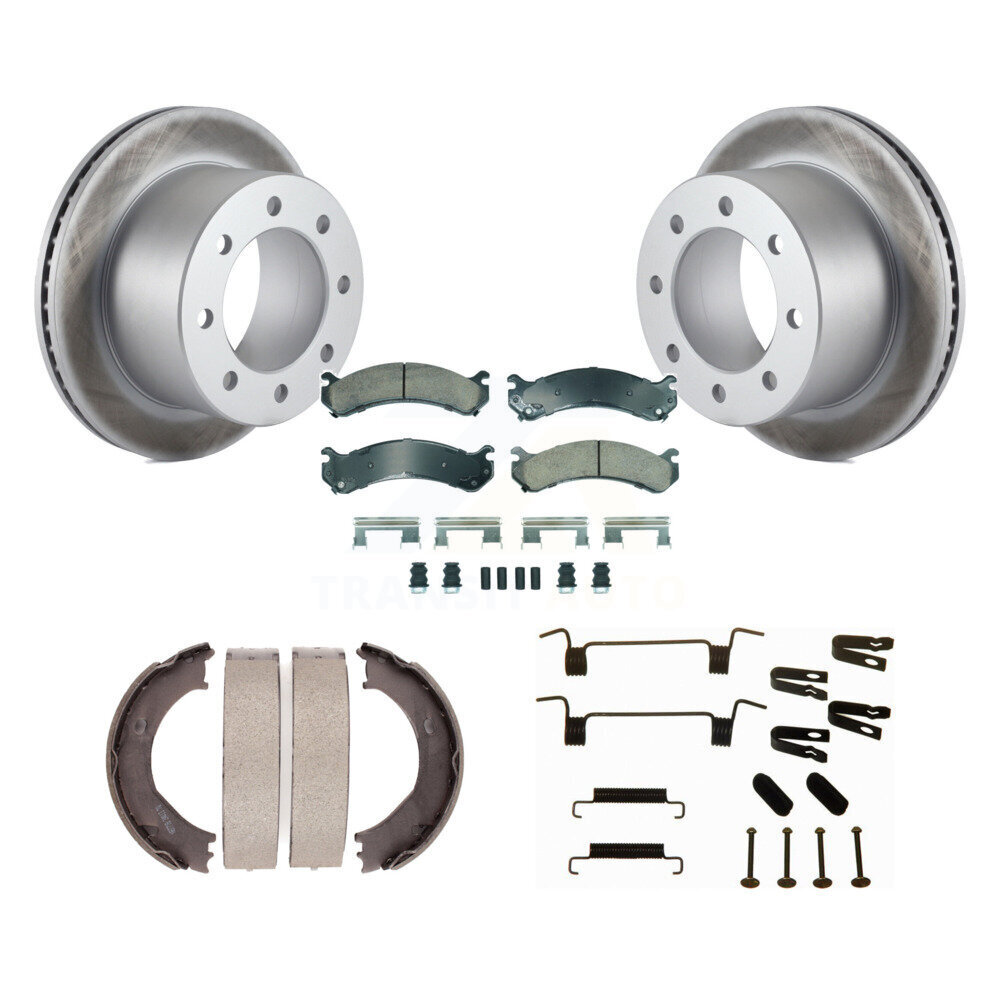 Transit Auto KGA-107181 Disc Brake Kit for 2010 GMC Sierra 3500 HD - Rear