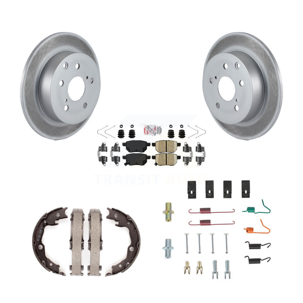 Transit Auto KGA-107197 Disc Brake Kit for 2010 Toyota Matrix - Rear