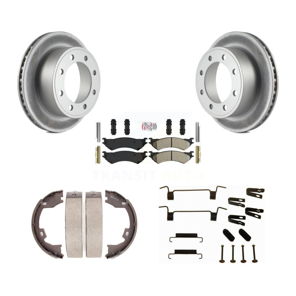 Transit Auto KGA-107209 Disc Brake Kit for 2005-2007 Ford E-250, Ford E-350 Super Duty - Rear