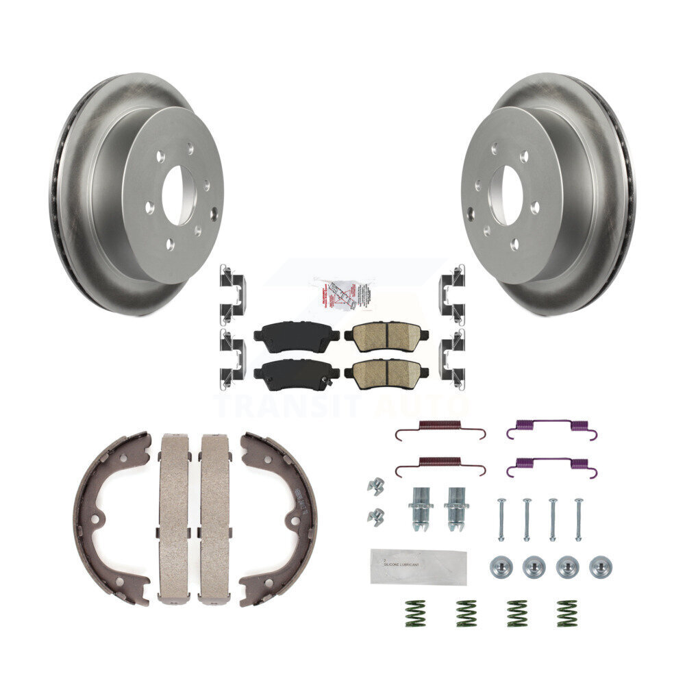 Transit Auto KGA-107219 Disc Brake Kit for 2006-2007 Nissan Xterra - Rear