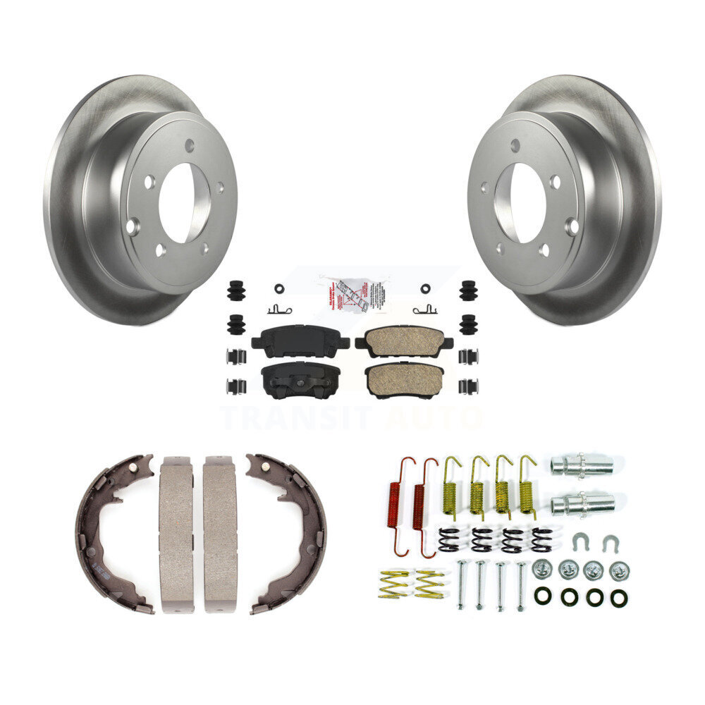 Transit Auto KGA-107222 Disc Brake Kit for 2007-2017 Jeep Compass, Jeep Patriot and More - Rear